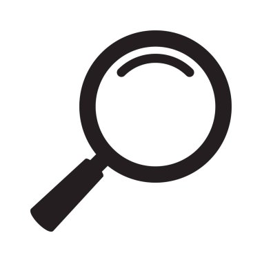 Büyüteç simgesi, büyüteç simgesi. Loupe simgesi. 