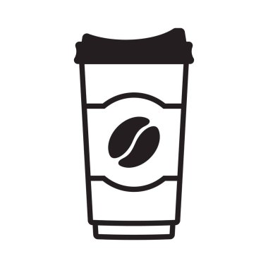 Kağıt kahve fincanı simgesi.