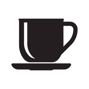 Kupa ikonu. İkon iç. Kahve ya da çay fincanı.