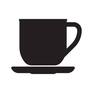Kupa ikonu. İkon iç. Kahve ya da çay fincanı.