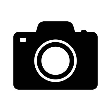 Kamera simgesi. fotoğraf makinesi simgesi.