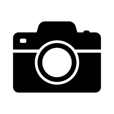 Kamera simgesi. fotoğraf makinesi simgesi.