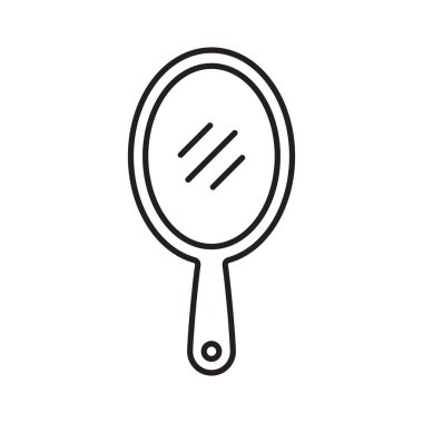 ayna simgesi. ayna satırı simgesi.