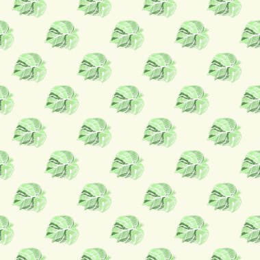 El yapımı nakış canavarı tropikal ve pürüzsüz bir iz bırakır. Palmiye yaprağının sonu gelmez duvar kağıdı. Yaratıcı egzotik Hawaii orman arka planı. Sonsuz yağmur ormanı geçmişi. Kumaş ve tekstil baskısı için tasarım