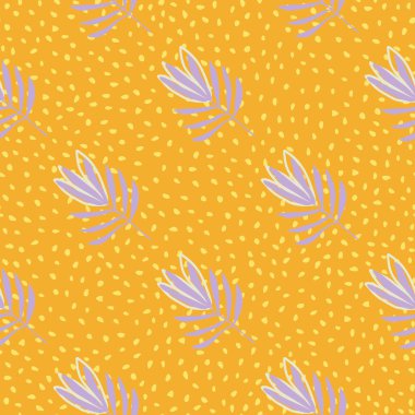 Tropical flowers seamless pattern. Tropical palm leaves wallpaper. Botanical floral background. Exotic plant backdrop. Design for fabric, textile, wrapping, cover. Jungle leaf vector illustration