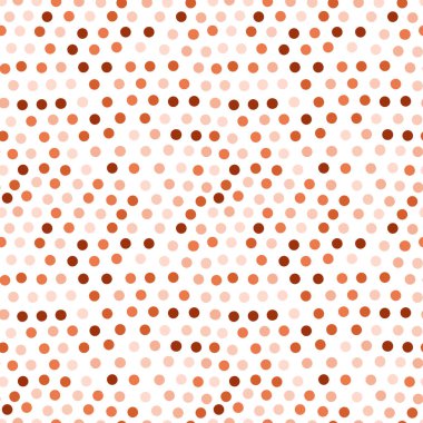Polka dot seamless pattern in doodle style. Hand drawn circle shapes wallpaper. Decorative backdrop for fabric design, textile print, wrapping, cover. Vector illustration.