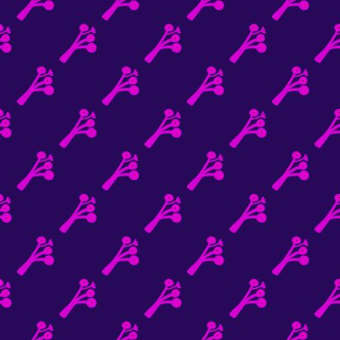 Tuhaf şekiller çiçeğin pürüzsüz deseni. Çağdaş botanik çiçek süsü. Yaratıcı bitkiler sınırsız duvar kağıdı. Kumaş, tekstil baskısı, ambalaj kağıdı ve kapak için basit tasarım. Vektör illüstrasyonu