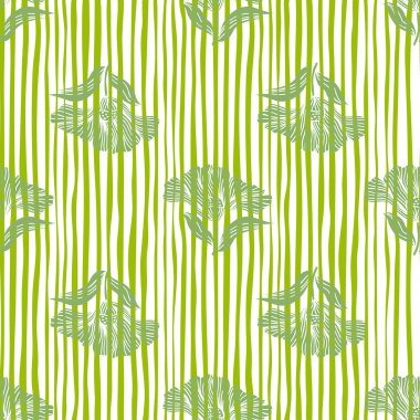 Seamless pattern with vintage flowers. Retro floral background. Design for fabric, textile print, wrapping paper, cover, poster. Vector illustration