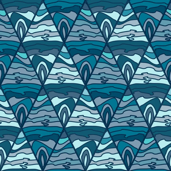 Mosaic Seamless Background Pattern Abstract Decorative Geometric Wallpaper Design Fabric — Stock vektor