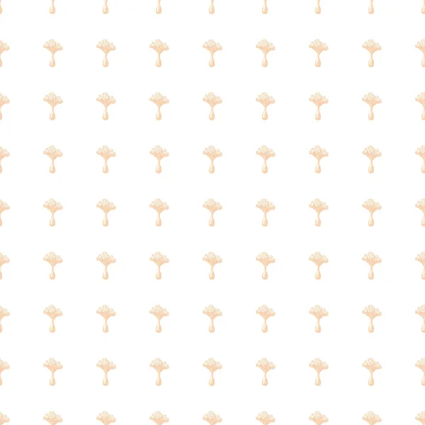 シンプルなサイケデリックキノコシームレスパターン 魔法のハエの獣の壁紙 ファブリック ファッション インテリア 包装紙のためのデザイン ベクターイラスト — ストックベクタ