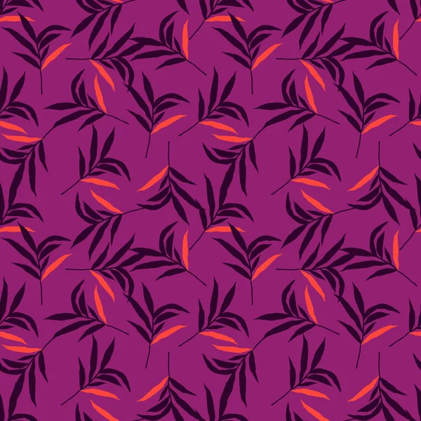 Abstrakcyjny Wzór Liści Palmy Dżungli Stylizowane Tropikalne Liście Palmy Tapety — Wektor stockowy