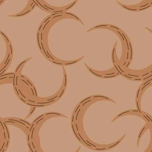 Basit Siluetleri Pürüzsüz Desenler Kumaş Tasarımı Tekstil Baskısı Ambalaj Kağıdı — Stok Vektör