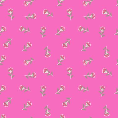 Yaratıcı çiçek biçimlendirilmiş kusursuz desen. El çizimi botanik çizimi. Soyut çiçek duvar kâğıdı. Saf sanat tarzı. Kumaş, tekstil baskısı, ambalaj, kapak tasarımı. Vektör illüstrasyonu