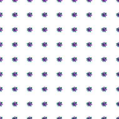 Papatya renginde papatyaları olan büyüleyici, dikişsiz çiçek deseni, bahar ve yaz kumaşı veya duvar kağıdı tasarımları için mükemmel..