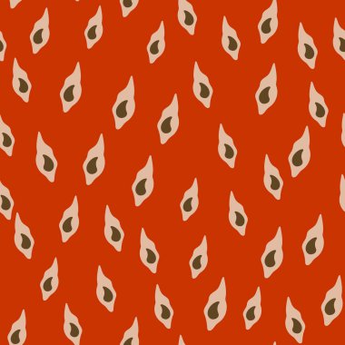 Canlı, doğadan esinlenilmiş illüstrasyon, modern ve eski stilleri kumaş ve dekoratif kağıtlar için kusursuz bir tasarım ile harmanlıyor..