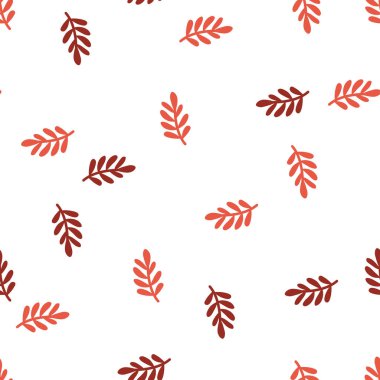 Sanatsal dikişsiz yaprak tasarımı, soyut ve organik elementlerin çok yönlü moda, kağıt ürünleri ve ev dekorunda harmanlanması.