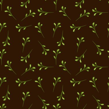 Süslü ve organik, bu kusursuz doğadan esinlenilmiş desen karalama sanatını şık kumaş ve kağıt baskılar için botanik elementlerle harmanlıyor..