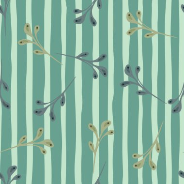 Süslü ve organik, bu kusursuz doğadan esinlenilmiş desen karalama sanatını şık kumaş ve kağıt baskılar için botanik elementlerle harmanlıyor..