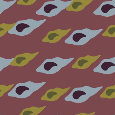 Canlı, doğadan esinlenilmiş illüstrasyon, modern ve eski stilleri kumaş ve dekoratif kağıtlar için kusursuz bir tasarım ile harmanlıyor..