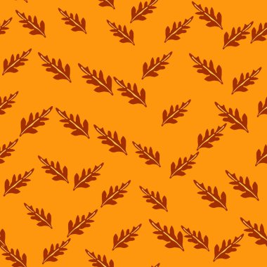 Moda ve dekorasyonda çeşitli tasarım uygulamaları için doğa temalı kusursuz arkaplan, karalama sanatı ve botanik unsurların harmanlanması.