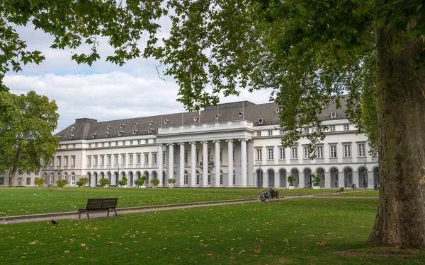 Koblenz Německo Září 2021 Panoramatický Obraz Historických Budov Centru Koblenzu — Stock fotografie