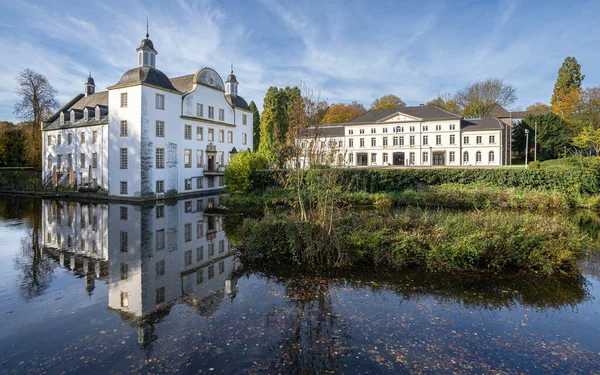 stock image ESSEN, GERMANY - OCTOBER 27, 2022: Historic Borbeck castle, landmark of Ruhr metropolis Essen on October 27, 2022 in North Rhine Westphalia, Germany