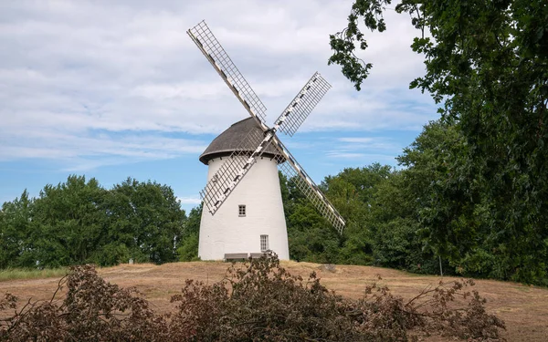 Panoramic Image Windmill Krefeld North Rhine Westphalia Germany — Stock Photo, Image