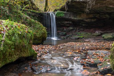 Manzara resmi, Bitburg 'a yakın Eifel bölgesi, Rhineland-Palatinate, Almanya