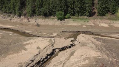 Water Crisis, Aridity in Mountain River, Drought Natural Calamity, No Rain Disaster, Stream in Dryness, Creek, Global Warming