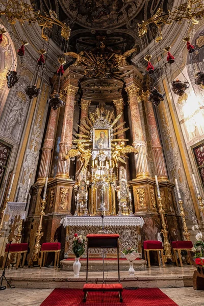 Trnava Slovacchia Marzo 2023 Interno Della Basilica San Nicola Trnava — Foto Stock
