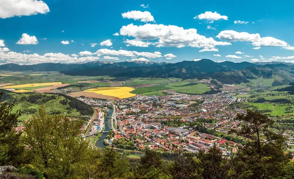 Stad Ruzomberok Liptov Regionen Slovakien — Stockfoto