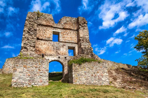 Vecchio Cancello Nel Castello Pusty Hrad Slovacchia — Foto Stock