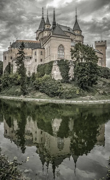 Piękny Zamek Bojnice Słowacji — Zdjęcie stockowe