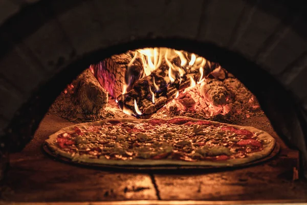 Pizza Forno Pizza Commerciale Immagini Stock Royalty Free