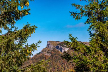 Slovakya 'daki Küçük Fatra Dağlarındaki Tepe Klak.