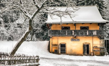 Açık Hava musem köyü Zuberec, Slovakya