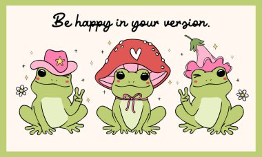 Retro Kurbağaların kendileri güler yüzlü olmayı severler. 