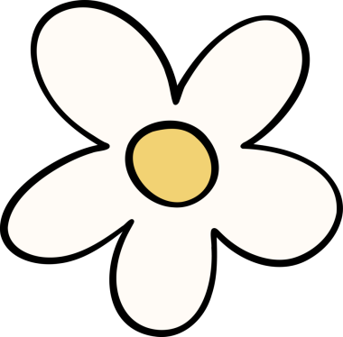 Pastel çiçeği Retro Moda Dekorasyonu