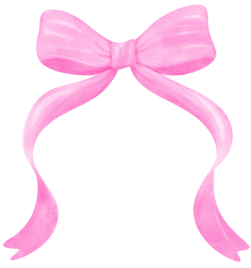 Coquette Pembe Noel Kurdelesi Sulu Boya