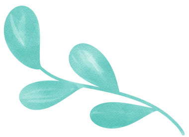 Noel yaprağı suluboya çizimi