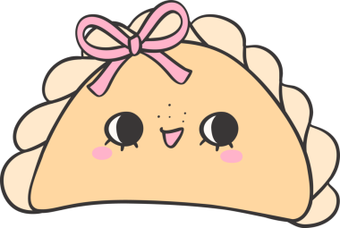 Şirin Pan Dulce Karakterleri Vurguluyor Kız Meksikalılar Tatlı Çizgi Çizgiler Çiziyor