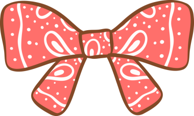 Kovboy Bandana kırmızı yay