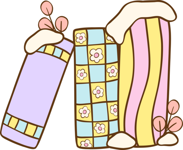 Kış Pastel Dönemi Kitapçığı Çizim Pastel Kitapçığı