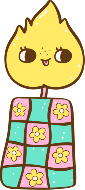 Muazzam Doğum günü Mum Karakteri Karalama