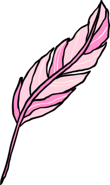 Retro Valentine mürekkep kalemi çizimi