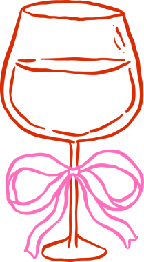 Fiyonklu Şarap Kadehi