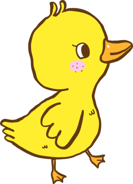 Sevimli Tavuk Çizgi Filmi El Çizimi