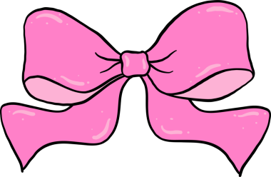 Coquette Pembe Fiyonk El Çizimi Karalama