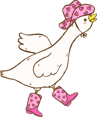 Aptal Kaz gevşek Batı El çizdi karalamayı