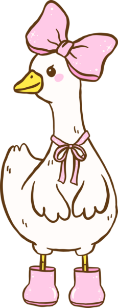 Şirin Aptal Kaz Çizgi Filmi Çizimi